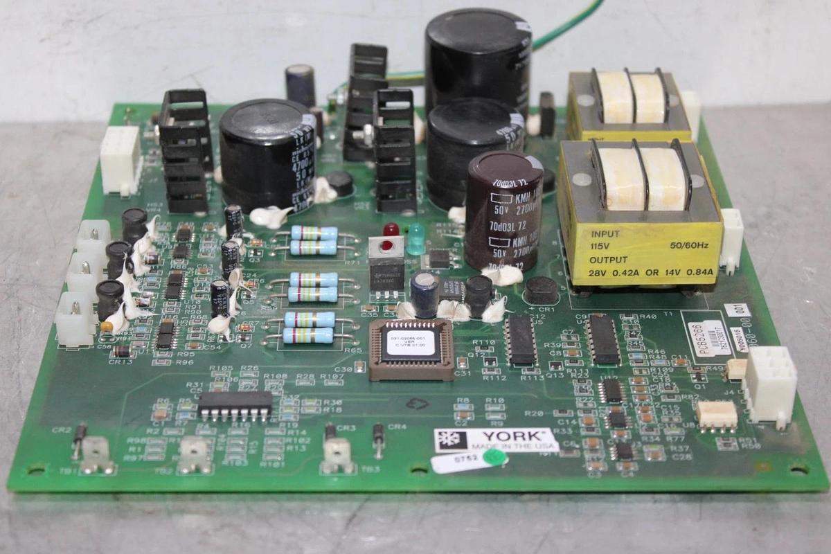 Used YORK HVAC TRIGGER CIRCUIT BOARD 031-02060-001 REV. F *WARRANTY INCLUDED*