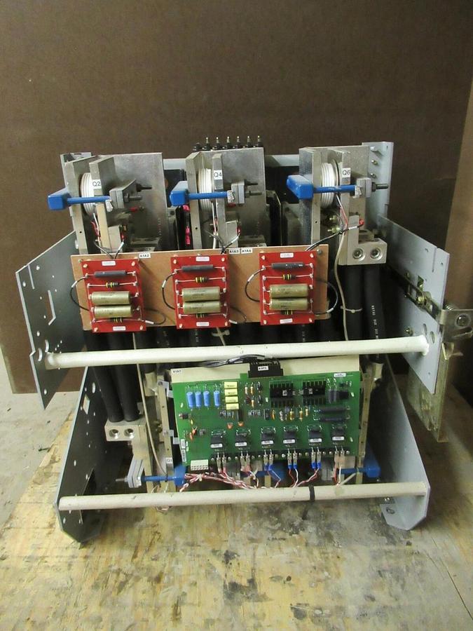 Used GE GENERAL ELECTRIC POWERBREAK 3200 AMP FUSE ROLLOUT TAK83FCB BREAKER STATIC