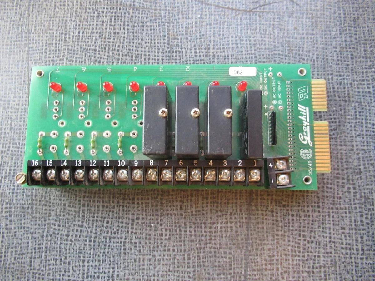 Used GREYHILL I/O CIRCUIT BOARD 70RCK8 **WARRANTY INCLUDED**