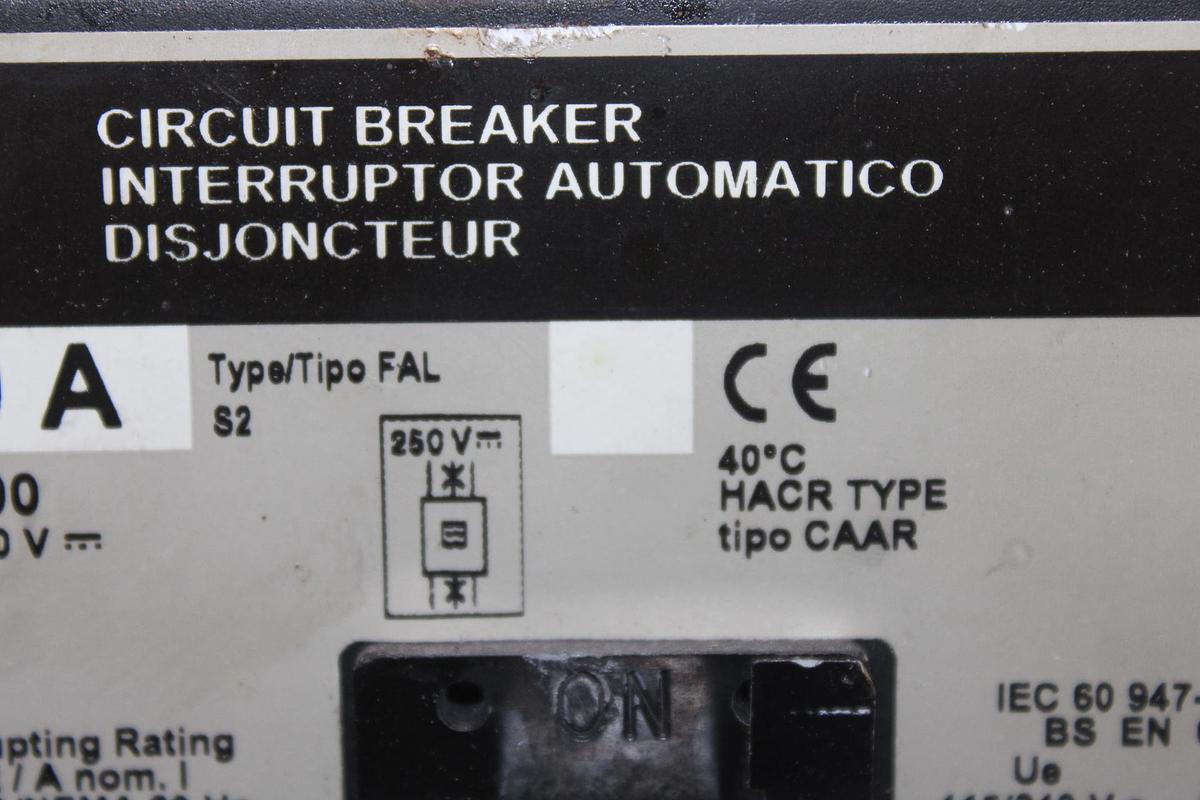 Used SQUARE D CIRCUIT BREAKER FAL34020 20 AMP 480 VAC 3-POLE **WARRANTY**