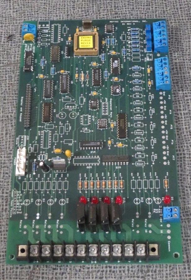 Used REFTEC INTERNATIONAL INC CONTROL CIRCUIT BOARD B1 REV 0 XPC101-B-1 CO45952-221