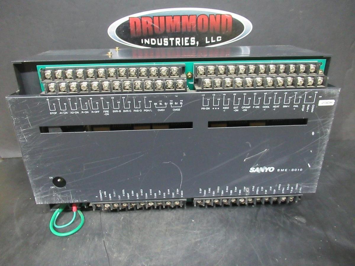 Used SANYO DENKI PROGRAMMABLE LOGIC CONTROLLER BME-B010 **WARRANTY INCLUDED**
