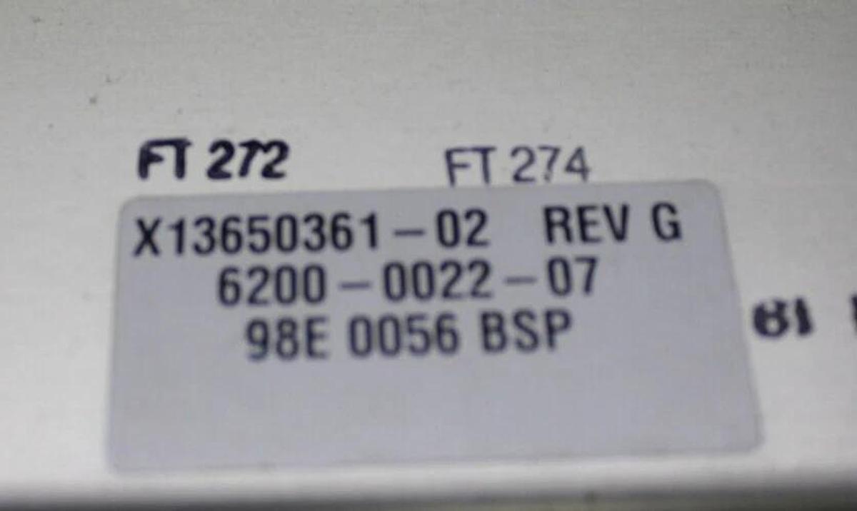 Used TRANE CHILLER MODULE X13650361-02 REV. G 6200-0022-07 **WARRANTY**