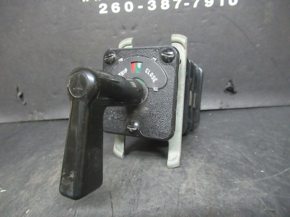 Used GENERAL ELECTRIC ROTARY SWITCH 16SB1CA19X2 AMMETER **WARRANTY INCLUDED**