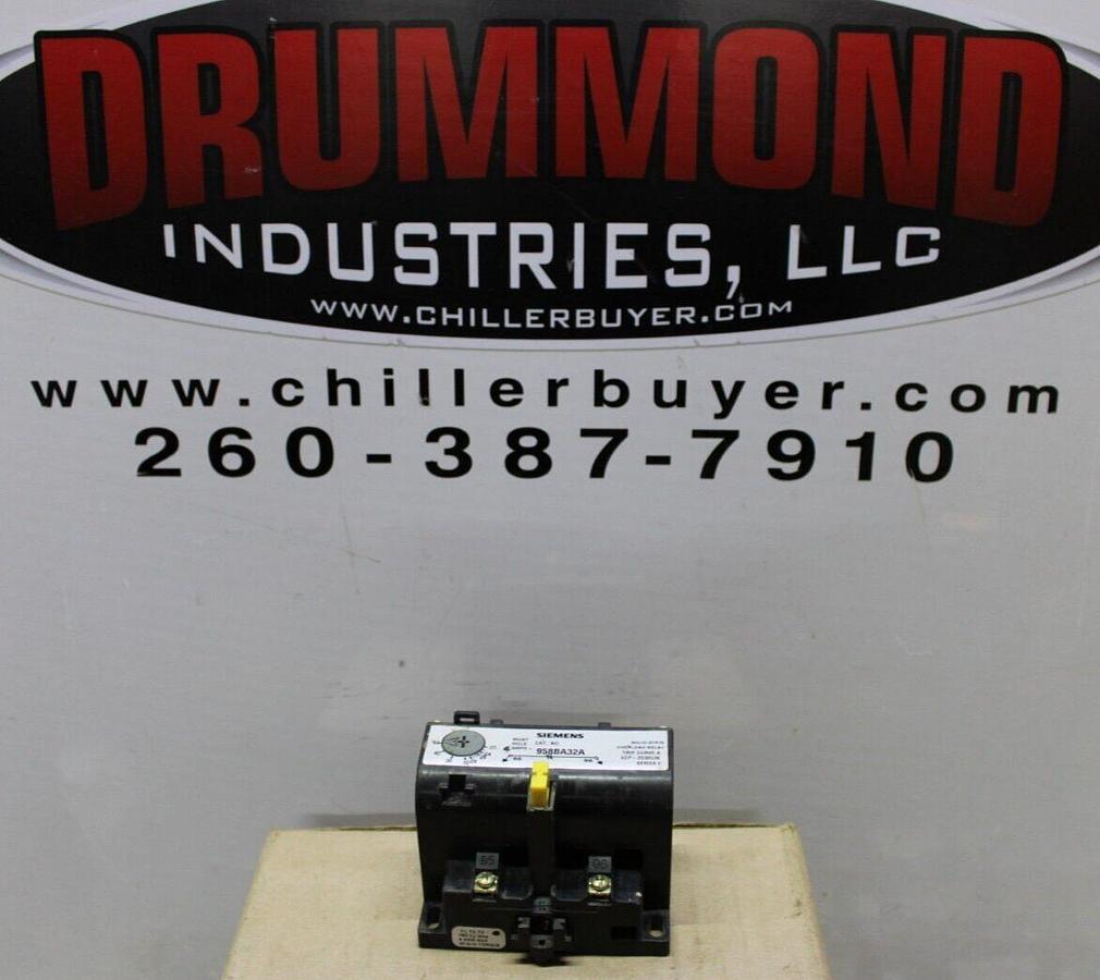 Used SIEMENS OVERLOAD RELAY 958BA32A 22-44 AMP 3-PHASE 600 VOLT **WARRANTY**