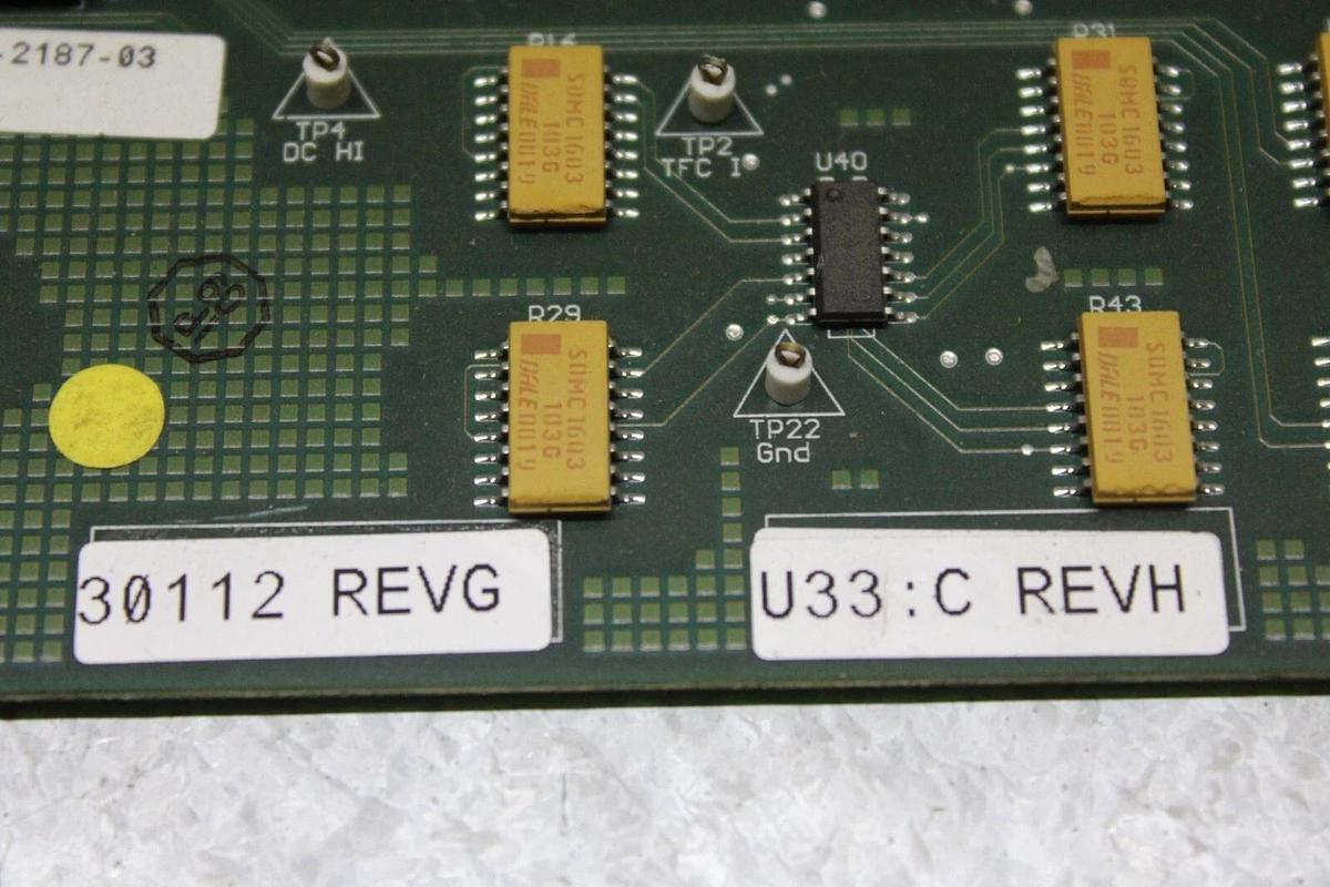 Used ACTIVE POWER APS CONTROLLER PWB 30113_03 30112 REV. G U33:C REV. H