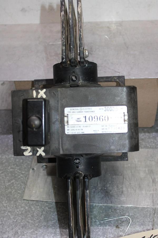 Used GENERAL ELECTRIC CURRENT TRANSFORMER JCM-2 752X20G10 3000:5 2.5 KV *WARRANTY*