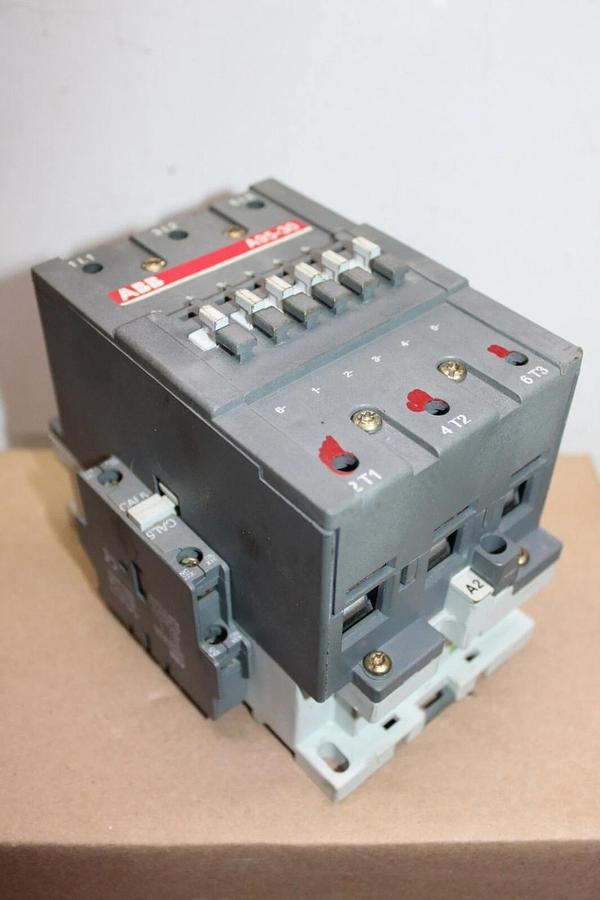 Used ABB CONTACTOR A95-30 125 AMP 600 VAC 75 HP 3-POLE COIL: 120 VOLT **WARRANTY**