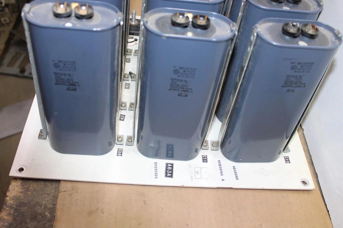 Used GE DIELEKTROL CAPACITOR BANK 26F6636-FA 30 uF 660 VAC 101614154 **WARRANTY**