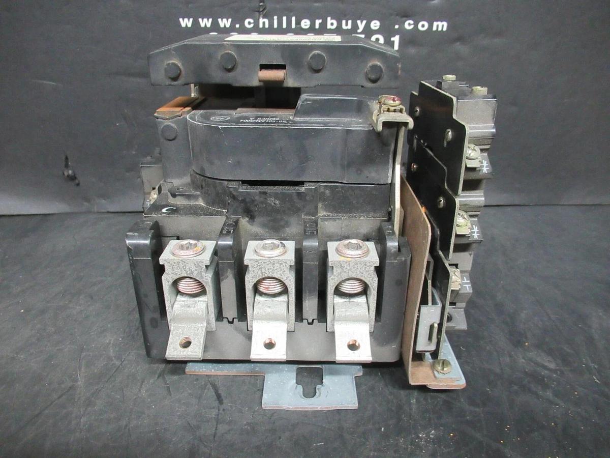 Used GE CONTACTOR CR305E0**AALH NEMA SIZE 3 600 VAC 100 AMP 50 HP 480 VOLT COIL