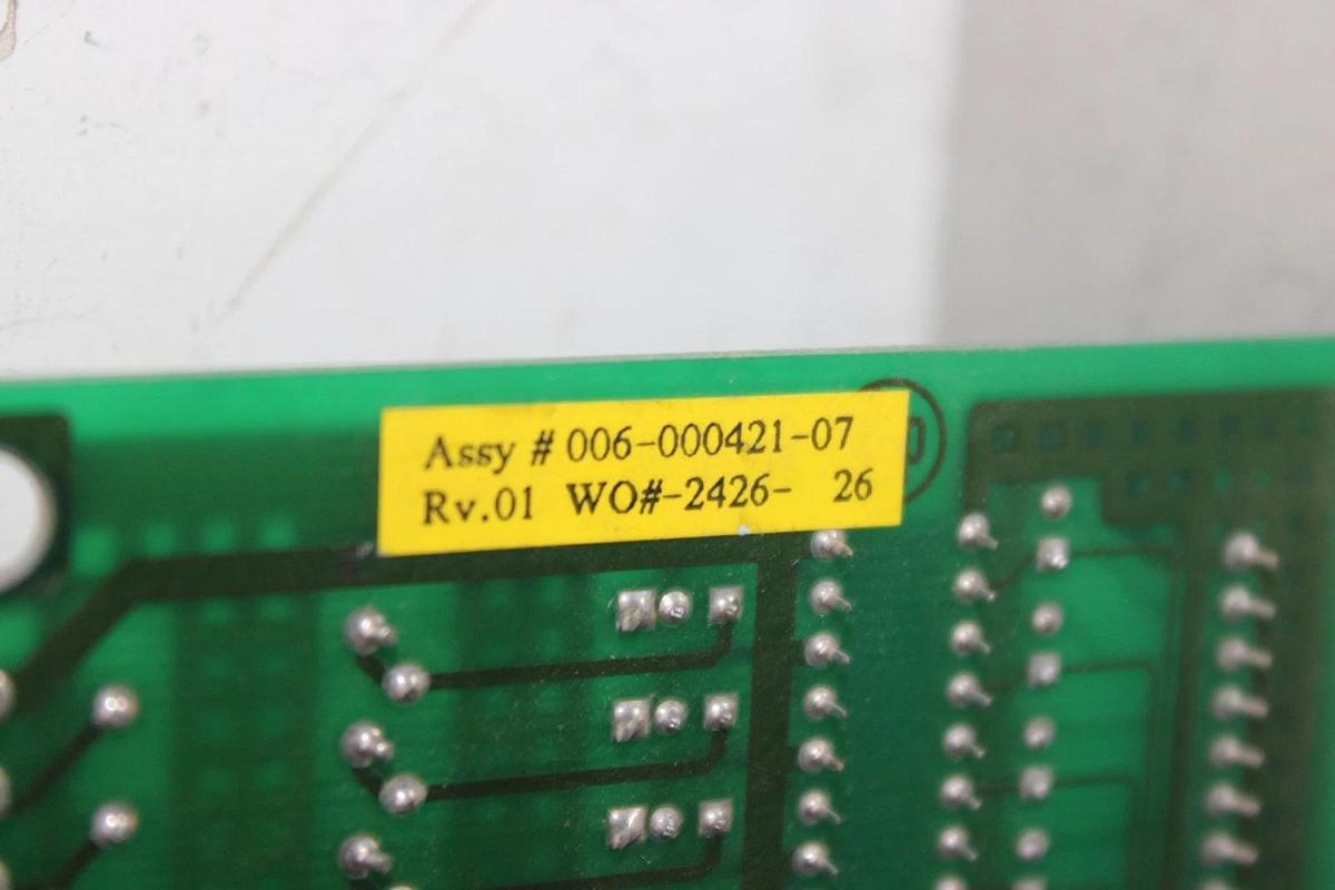 Used MCQUAY 24 CHANNEL DIGITAL INPUT CIRCUIT BOARD 658160B-07 006-000421-07