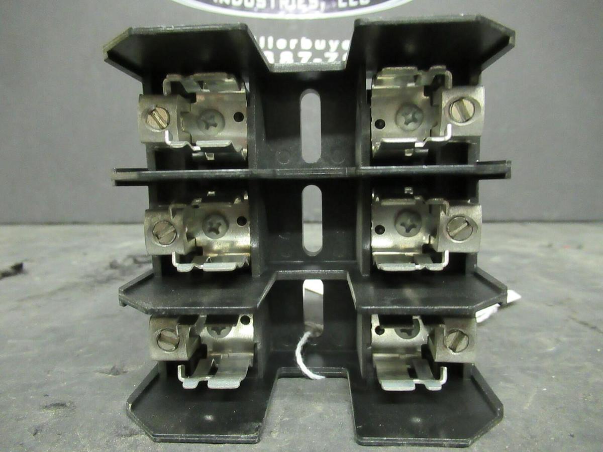 Used LITTELFUSE FUSE HOLDER LJ60030-3C FOR 30 AMP 600 V FUSES **WARRANTY**