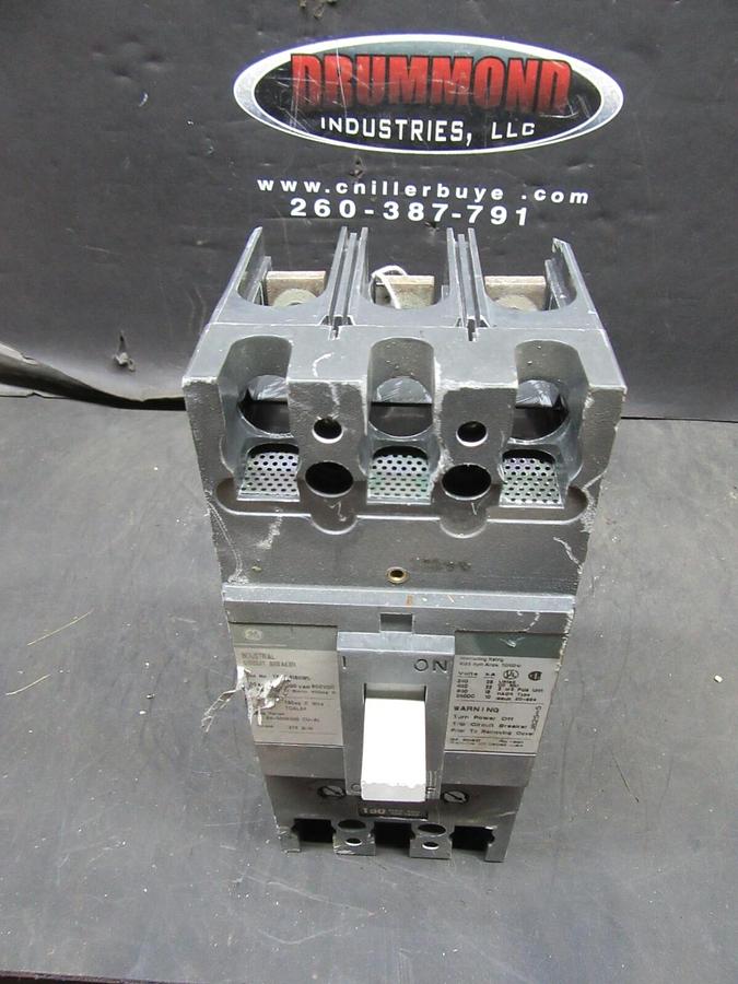 Used GE CIRCUIT BREAKER TFJ236150WL 150 AMP 600 VAC 3-POLE **WARRANTY INCLUDED**