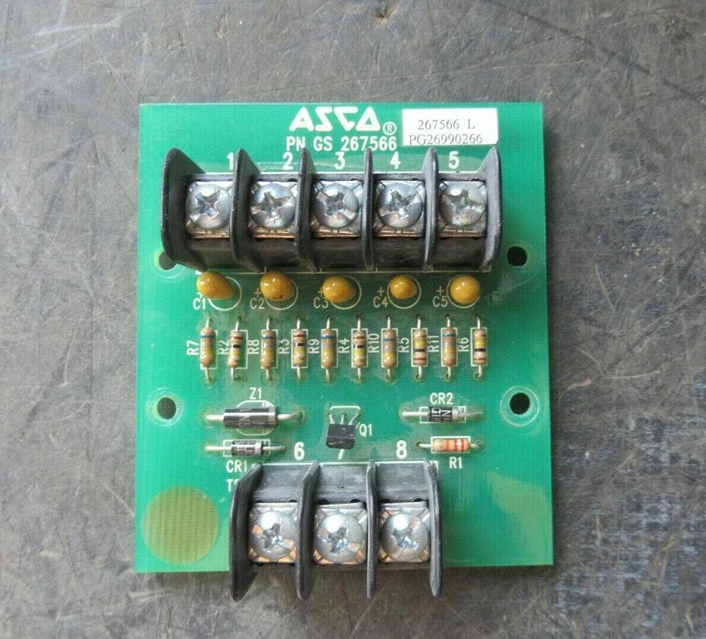 Used ASCA CIRCUIT BOARD 267556 L  **WARRANTY INCLUDED**