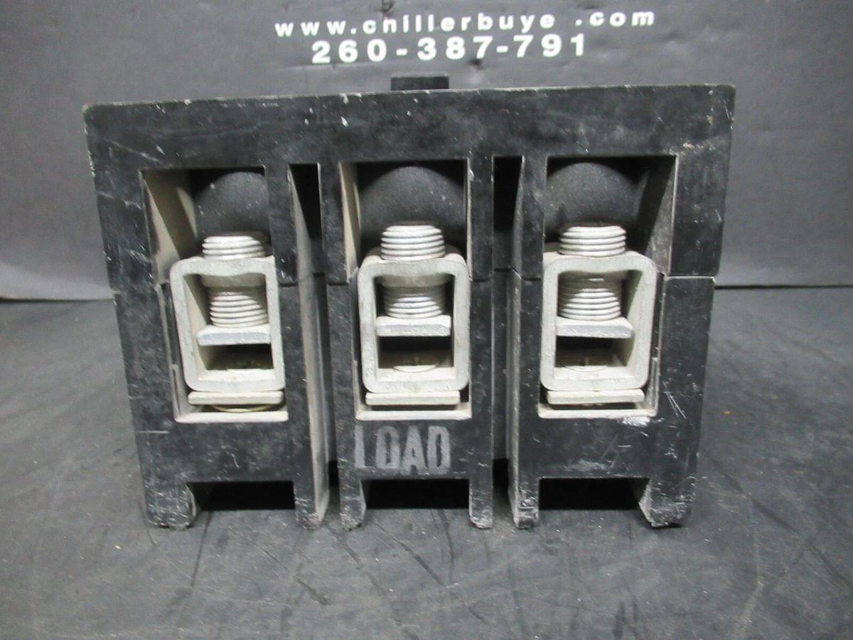Used WESTINGHOUSE AB DE-ION BREAKER KA3225F 150 AMP TRIP 600 VAC 3-POLE 459D971G02
