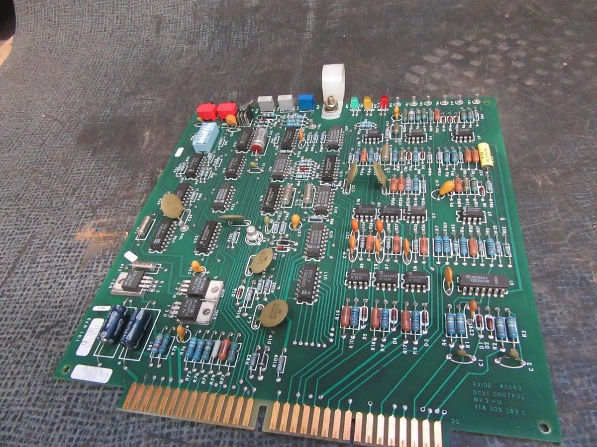 Used EXIDE DCVI CONTROL MK 2-U 101072371 REV D 118302383C **WARRANTY**