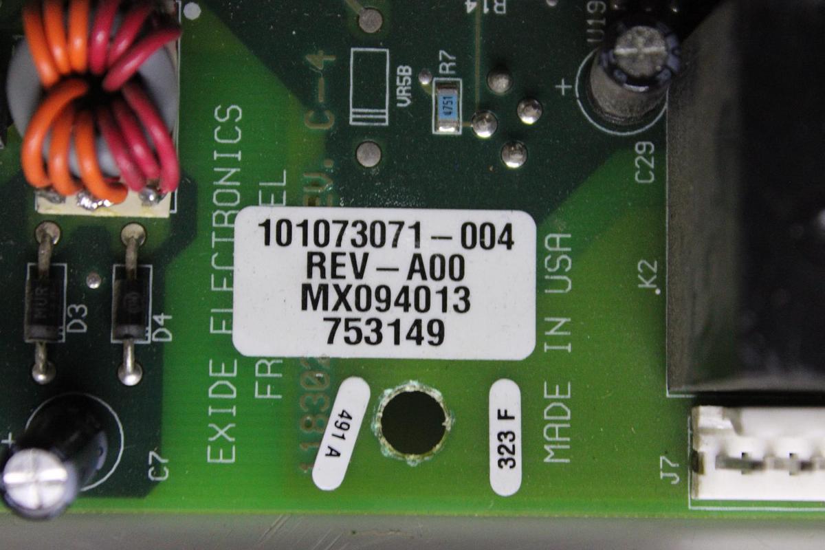NEW SURPLUS EXIDE CIRCUIT BOARD 118302849 REV. C 101073071-002 REV. E01