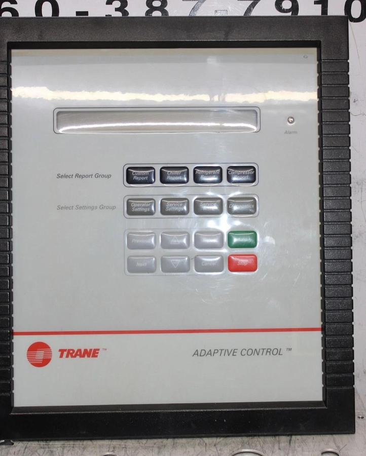 Used TRANE ADAPTIVE CHILLER CONTROL PANEL 6400-1020-01 X13650782-04 REV. D *WARRANTY*