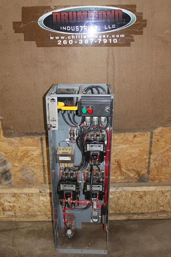 Used SQUARE D MCC STARTER BUCKET MODEL 5 45" SIZE 3 10301735-005.001 *NO DOOR*