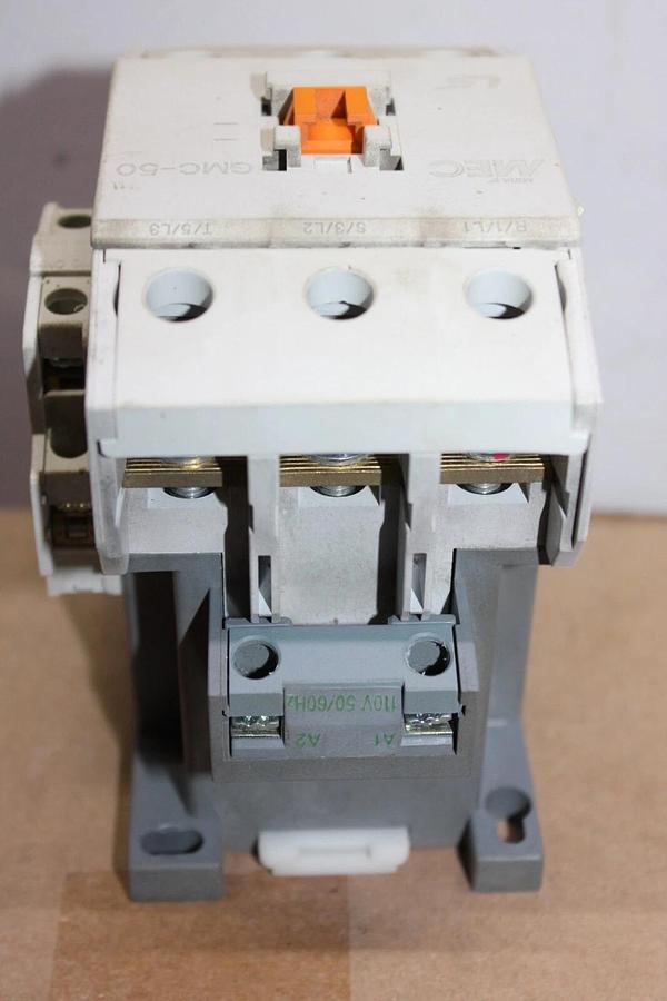 Used LS MEC CONTACTOR GMC-50 70 AMP 600 VAC 30 HP COIL: 110 VOLT **WARRANTY**