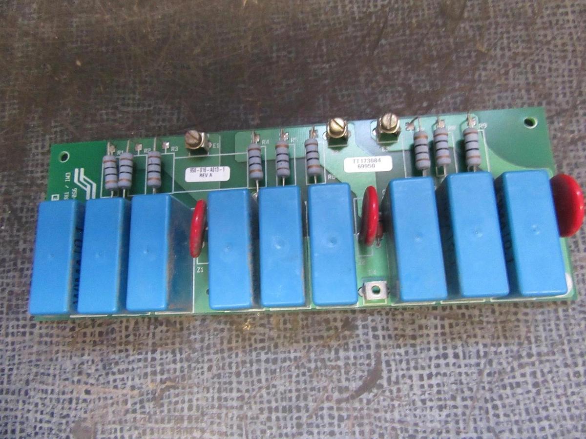 Used EMI TRANSIENT SUPPRESSOR BOARD 950-012-D013-1 REV A / 950-016-A013-1 REV A