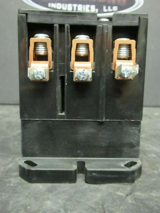 Used 75 AMP TRANE CONTACTOR CTR02591 600 VAC 40 HP COIL: 24 VAC **WARRANTY**