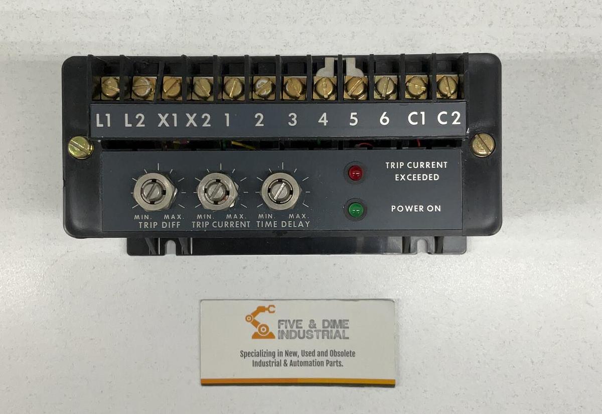 Used BASLER ELECTRIC LOSS OF EXCITATION SOLID STATE PROTECTIVE RELAY BE1-40Q