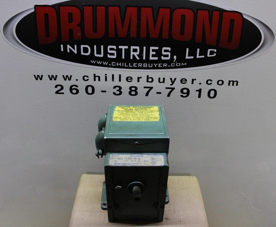 Used BARBER COLEMAN ACTUATOR MP-481-129-0-2 0.95 AMP 120 VOLT 50 WATT