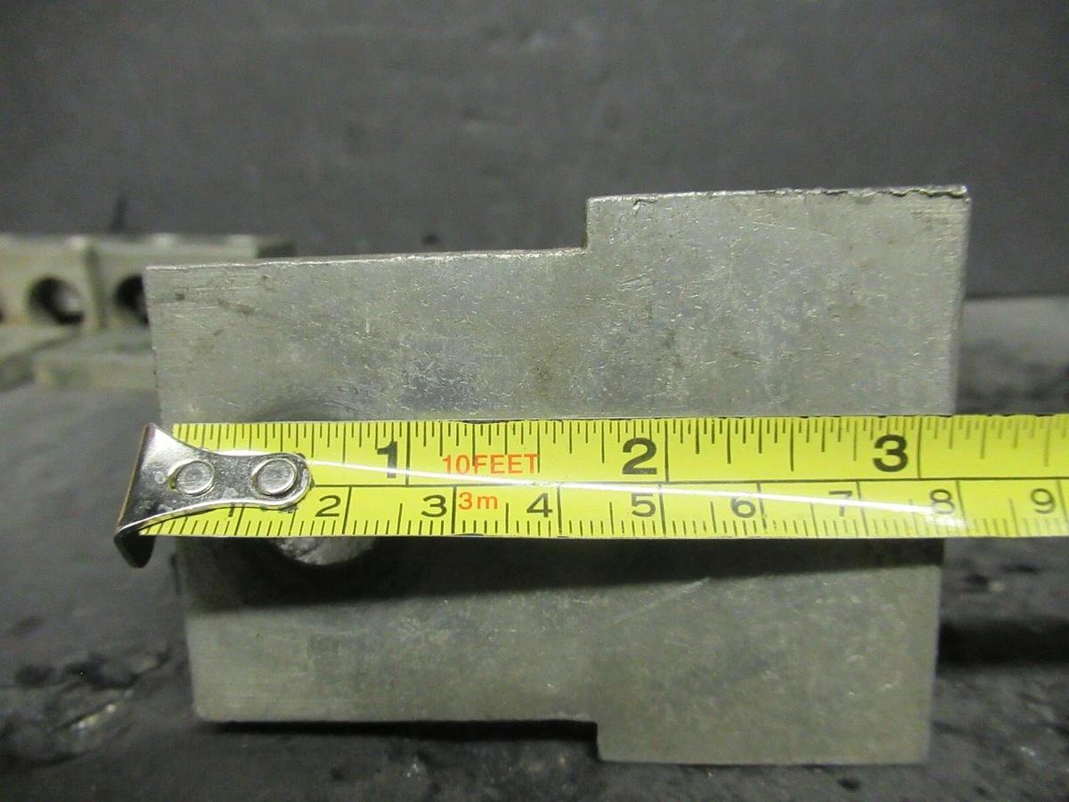 Used (3) QTY BURNDY K2A36U 2 (DOUBLE) BARREL MECHANICAL CONNECTOR LUG TAP 600MCM - 2