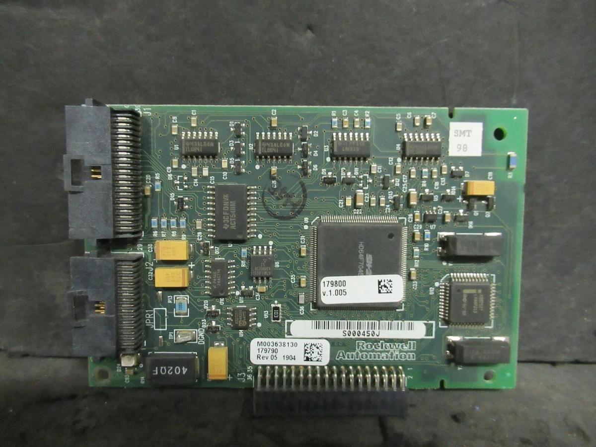 Used ROCKWELL AUTOMATION CIRCUIT BOARD M003638130 REV 05 180066-B01 **WARRANTY**