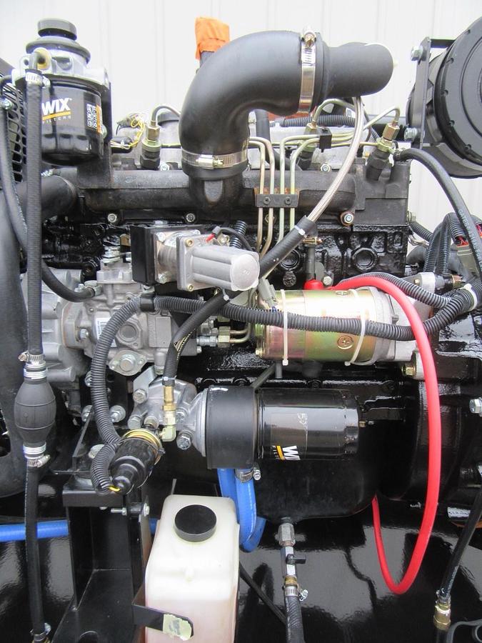 Used 30 KW DIESEL GENERATOR GENERAC 120/240 VOLT SINGLE PHASE 38 HOURS VIDEO WE SHIP