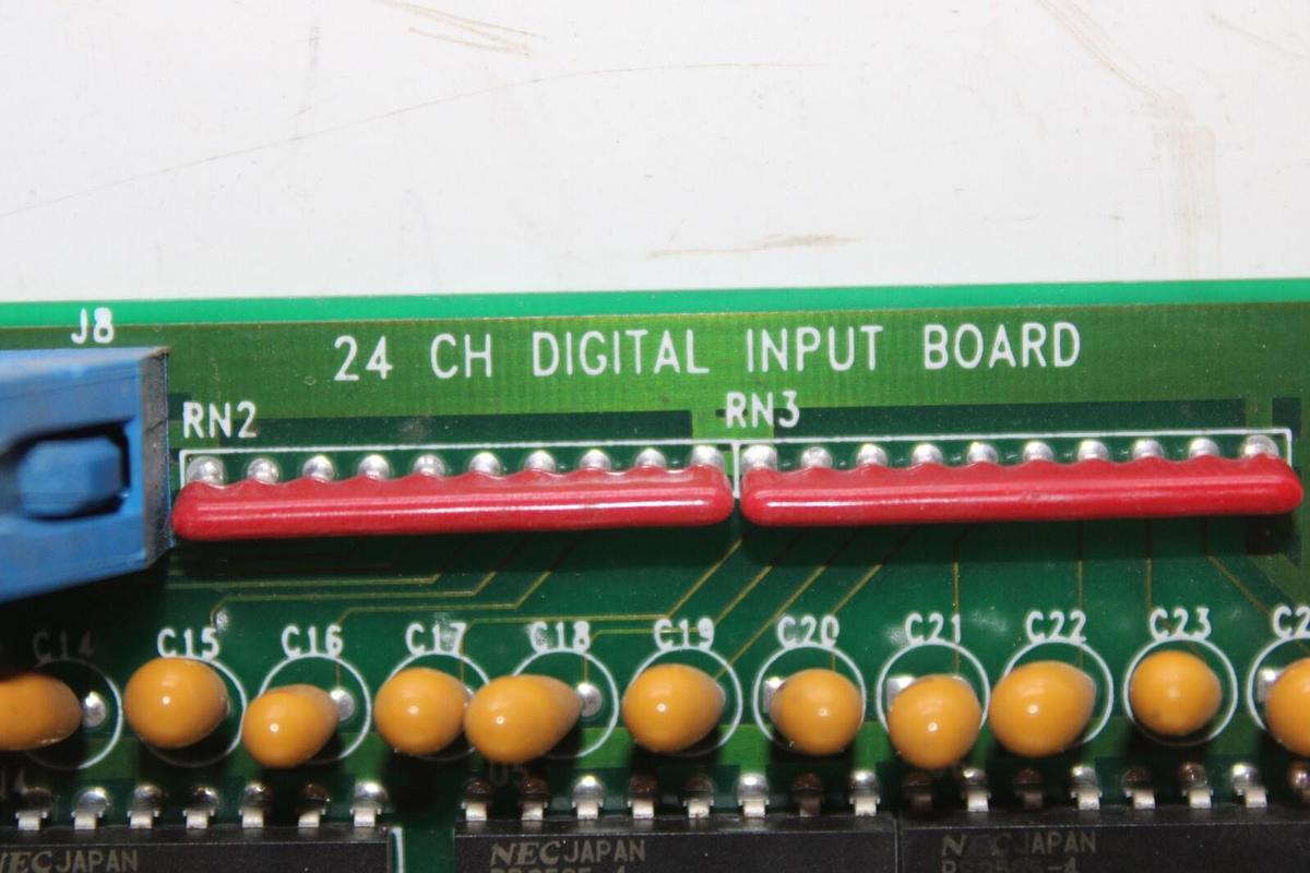 Used MCQUAY 24 CHANNEL DIGITAL INPUT CIRCUIT BOARD 658160B-03 006-000421-03 REV. A