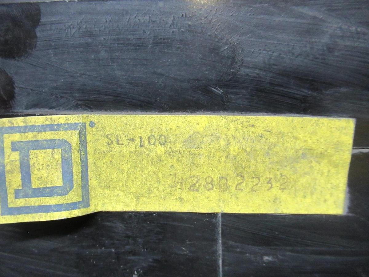 Used SQUARE D I-LINE SUB FEED SUB LUG 100 AMP 600 VAC 3 POLE **WARRANTY**