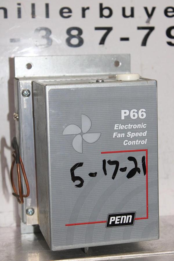 Used JOHNSON CONTROLS P66 ELECTRONIC FAN SPEED CONTROL **WARRANTY INCLUDED**