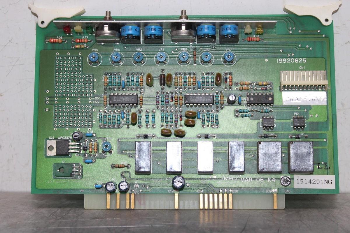 Used MEC EUROTHERM CIRCUIT BOARD 1514201NG MAR-06-K4 19920625 **WARRANTY**