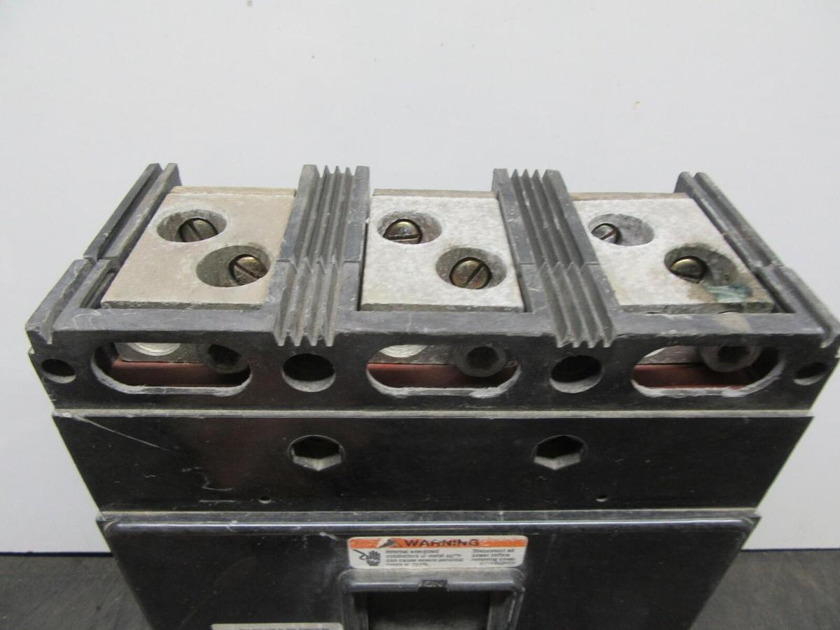 Used WESTINGHOUSE 3-POLE MOLDED CASE SWITCH LC3600WK 600 AMP TRIP 600 VAC