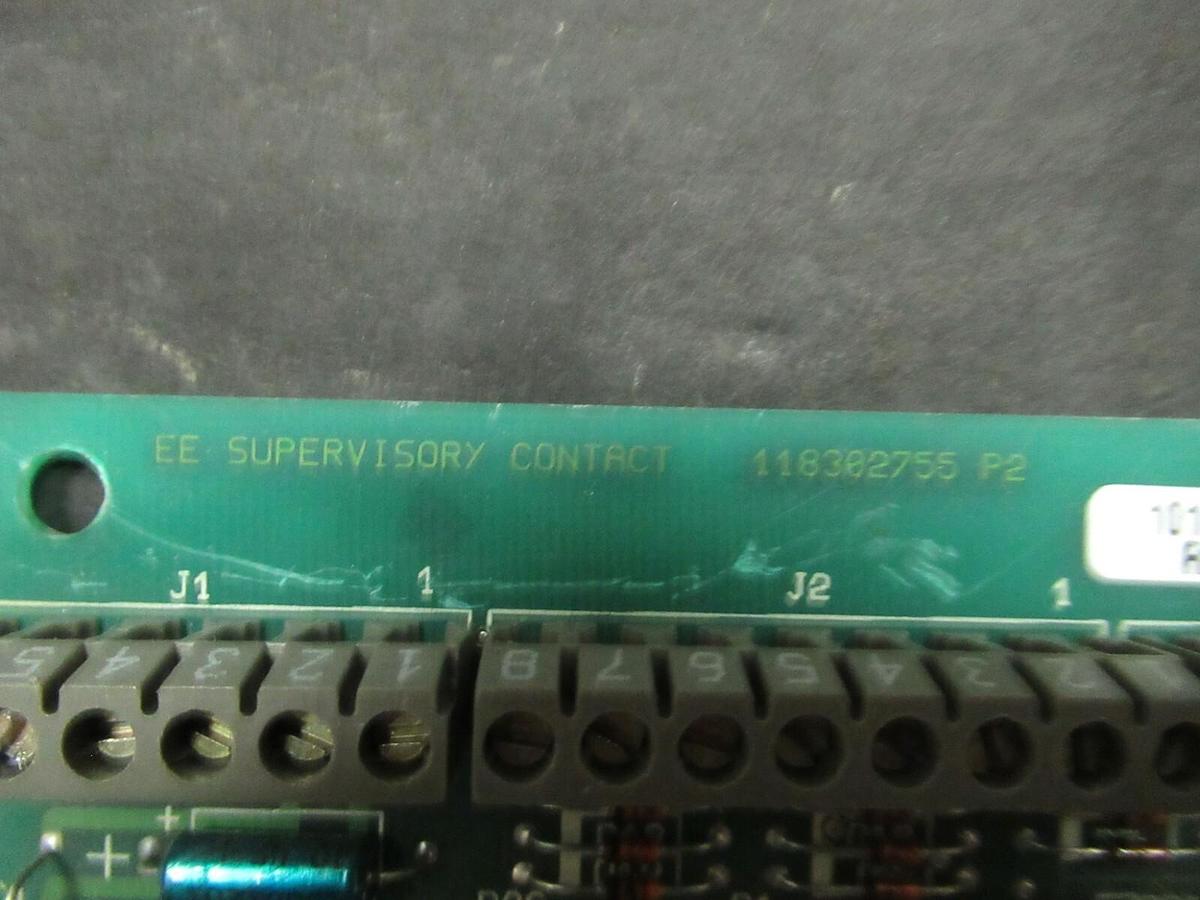 Used EXIDE EE SUPERVISORY CONTACT 118302755 P2 101072957 REV B CIRCUIT BOARD