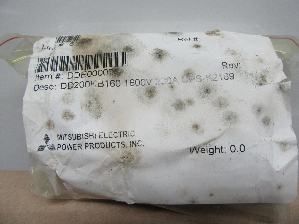 (2) SANREX DIP DIODE MODULE DD200KB160 1600 VOLT 200 AMP **NEW SURPLUS**