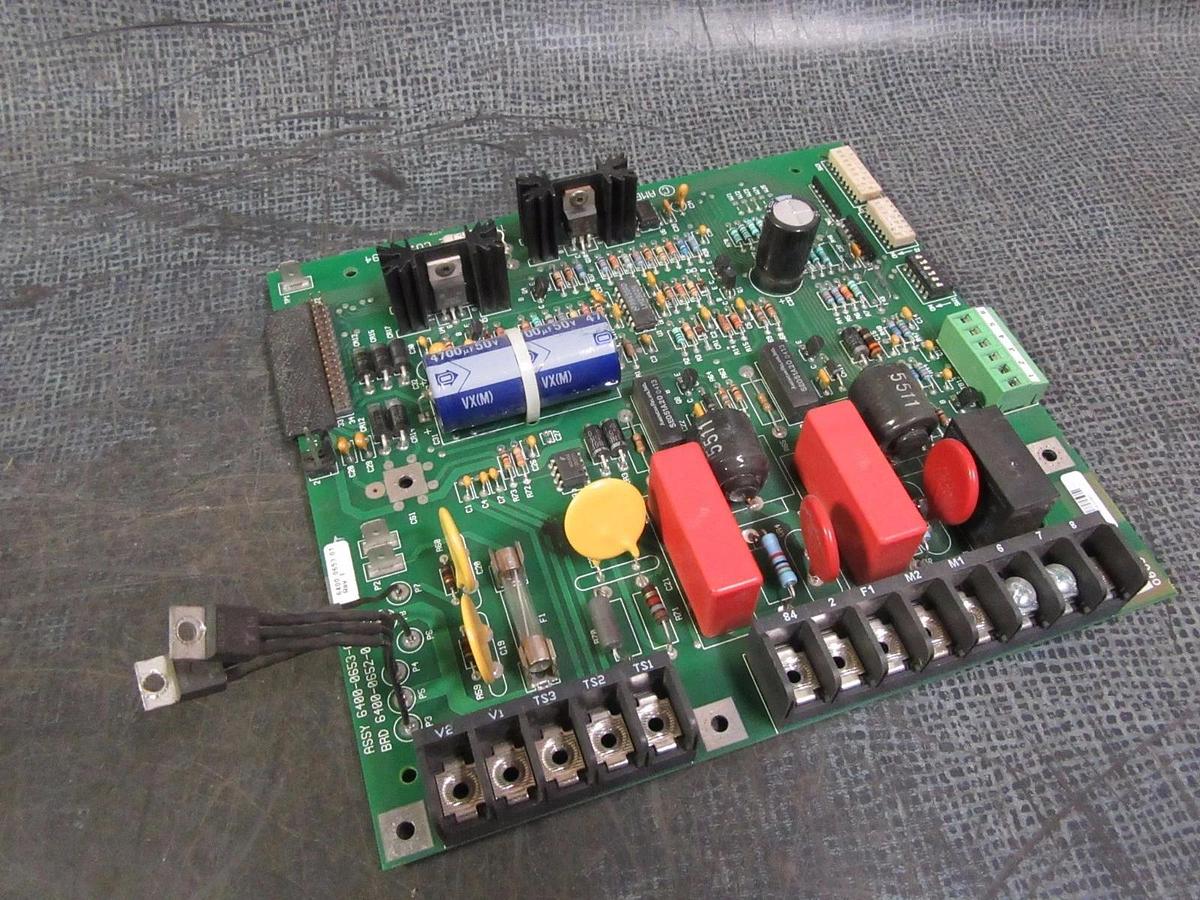 Used TRANE CHILLER CONTROL BOARD ASSEMBLY MODEL: 6400-0653-01 ; 6400-0652-01