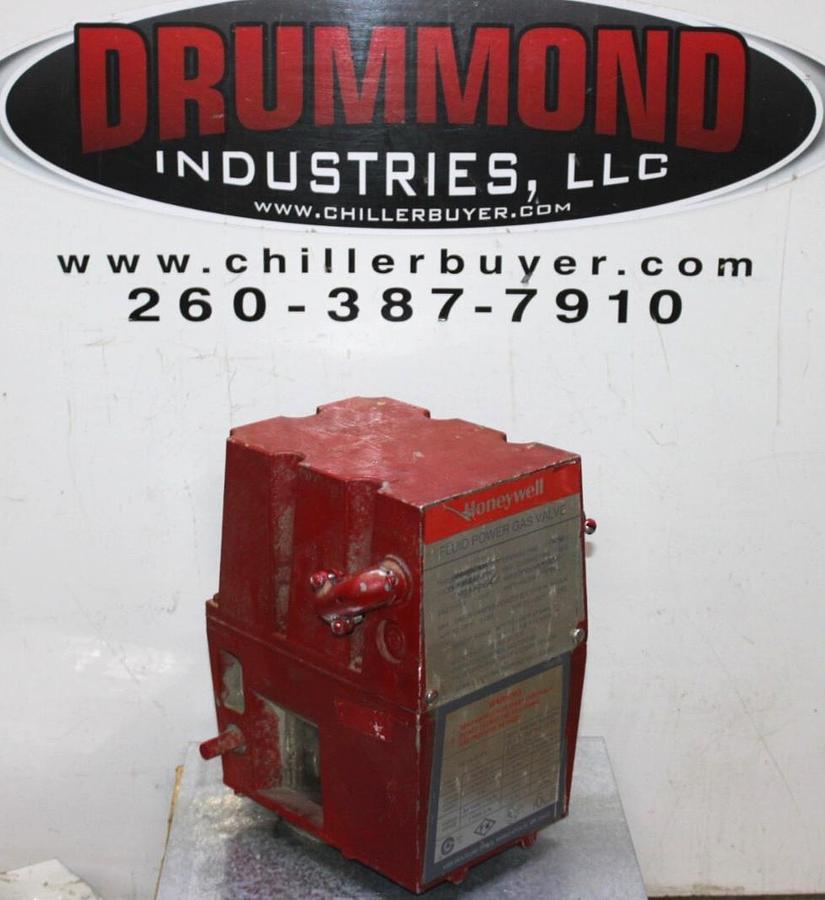 Used HONEYWELL ACTUATOR FLUID POWER GAS VALVE V4055-1098-3 110/120 VOLT 1.57 AMP