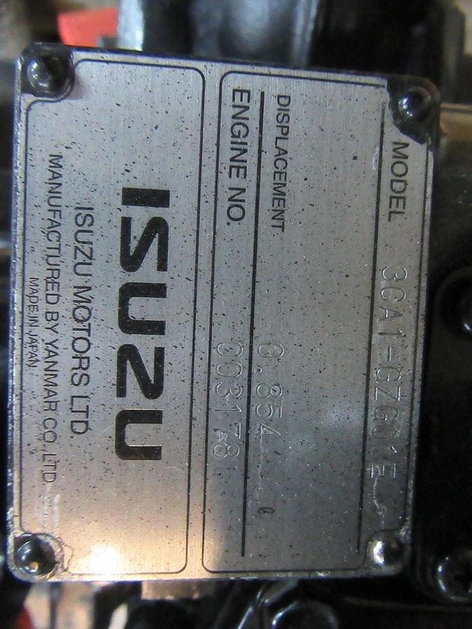 Used NEW 8 KW GENERATOR ISUZU DIESEL 3CA1 YANMAR 277/480 V RE-CONNECTABLE 120/240 V