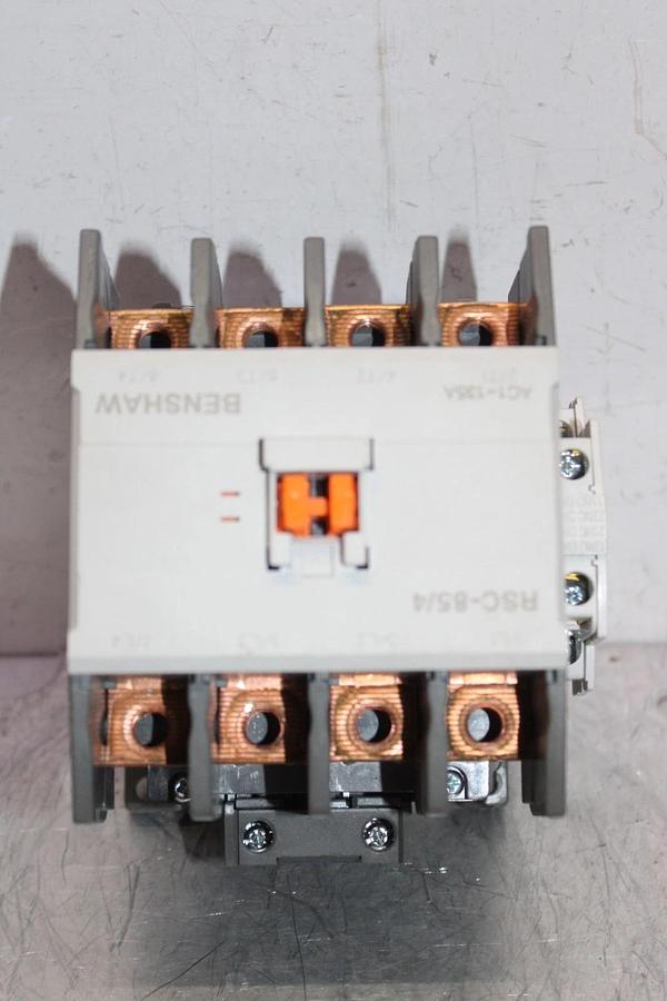 Used BENSHAW CONTACTOR RSC-85/4 135 AMP 600 VAC 50 HP NEMA 3 COIL: 120V *WARRANTY*