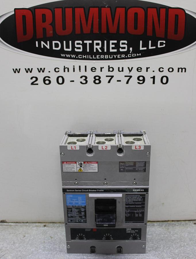 Used CUTLER-HAMMER TRI-PAC DE-ION CIRCUIT BREAKER NB3800PF 300 AMP 600 VAC 3-POLE