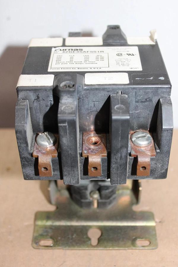 Used FURNAS CONTACTOR 42GE35AF551R 90 AMP 600 VAC 50 HP **WARRANTY**