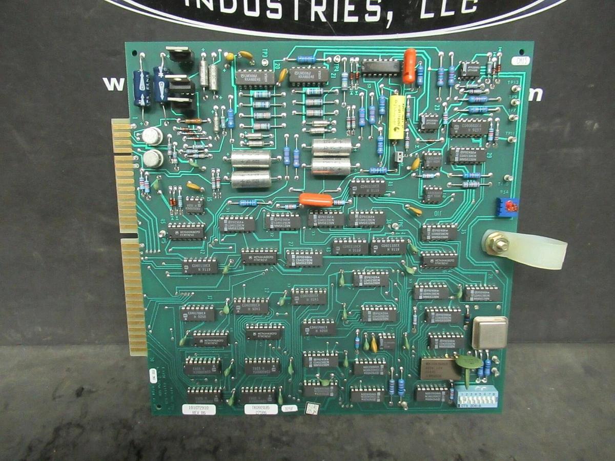 Used EXIDE A13A9-12L G.T. & SYNC OSC BOARD MODULE 118302724 REV P2 101072910 REV R6