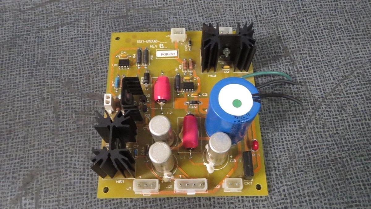 Used YORK CONTROL SUPPLY CIRCUIT BOARD MODEL: 031-01080 REV B