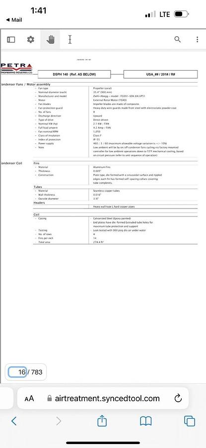 Used NEW PETRA ENGINEERING 140 TON CONDENSING UNITS DSPH140 460 VOLT CHILLER