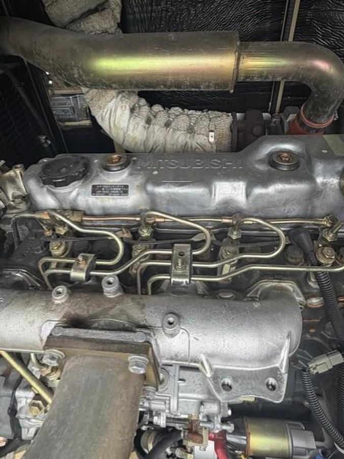 Used 60 KW DIESEL GENERATOR GENERAC 120/240 VOLT ONLY 252 HRS SOUND ENCLOSED VIDEO