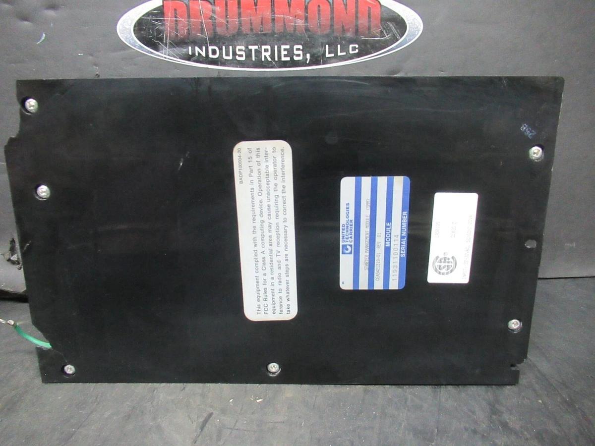Used CARRRIER STARTER MANAGEMENT MODULE CEAS421319-01 CES0121319-01 **WARRANTY**