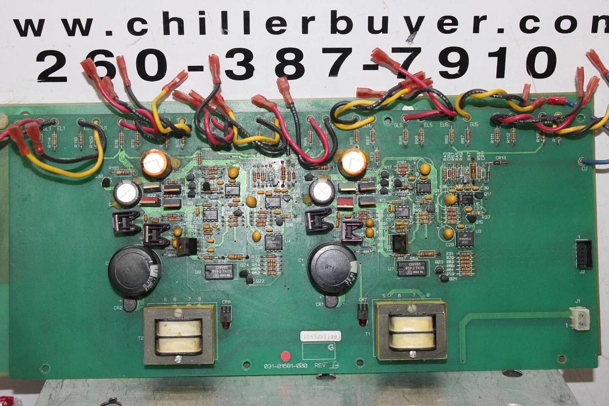 Used YORK VFD GATE CONTROL CIRCUIT BOARD 031-01681-000 REV. B **WARRANTY**